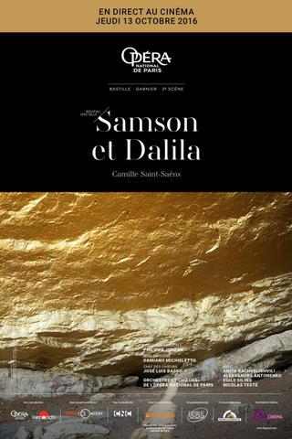 Saint-Saëns: Samson et Dalila poster
