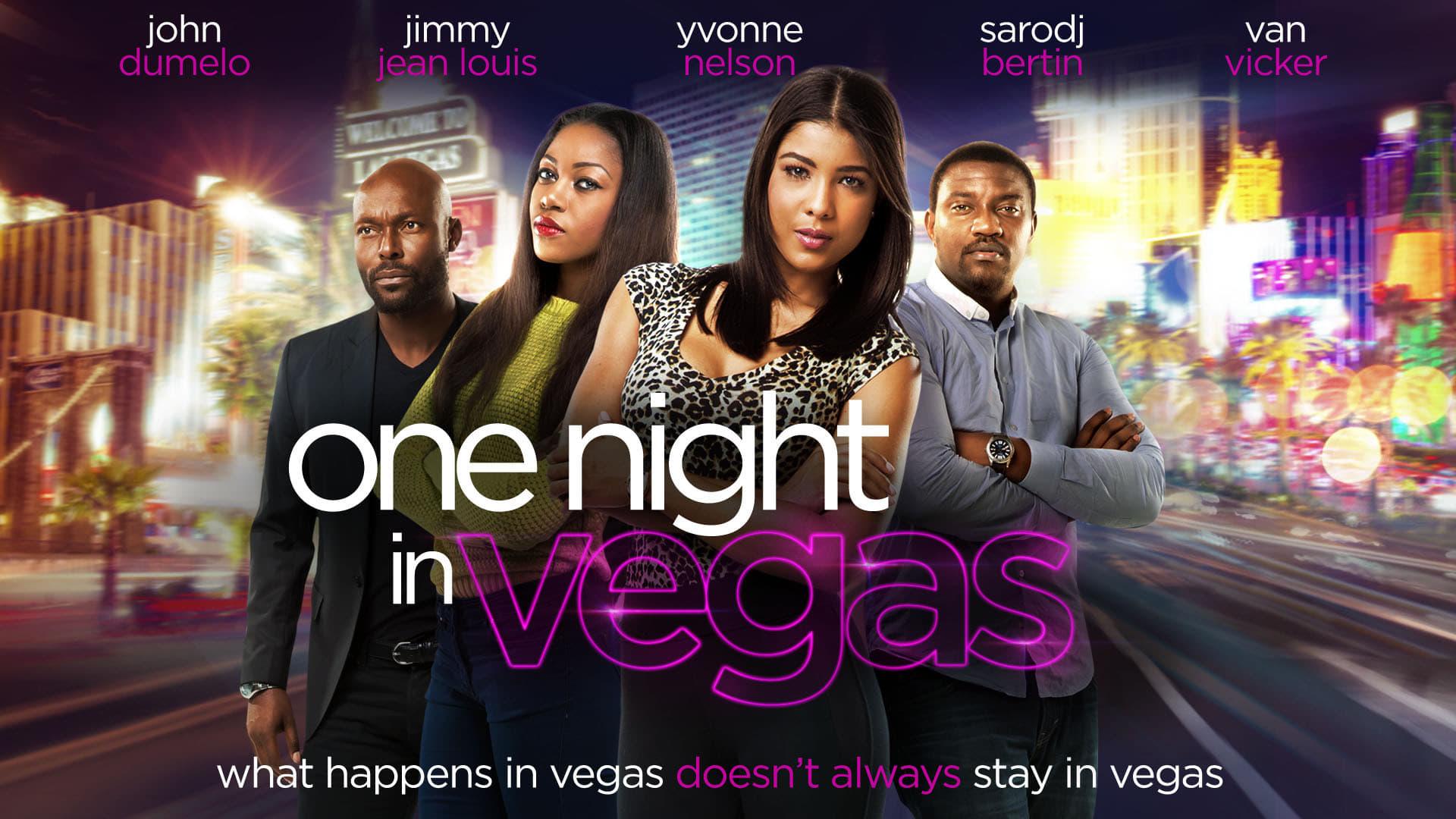 One Night in Vegas backdrop