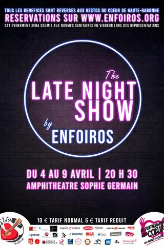 The Late Night Show by Enfoiros poster