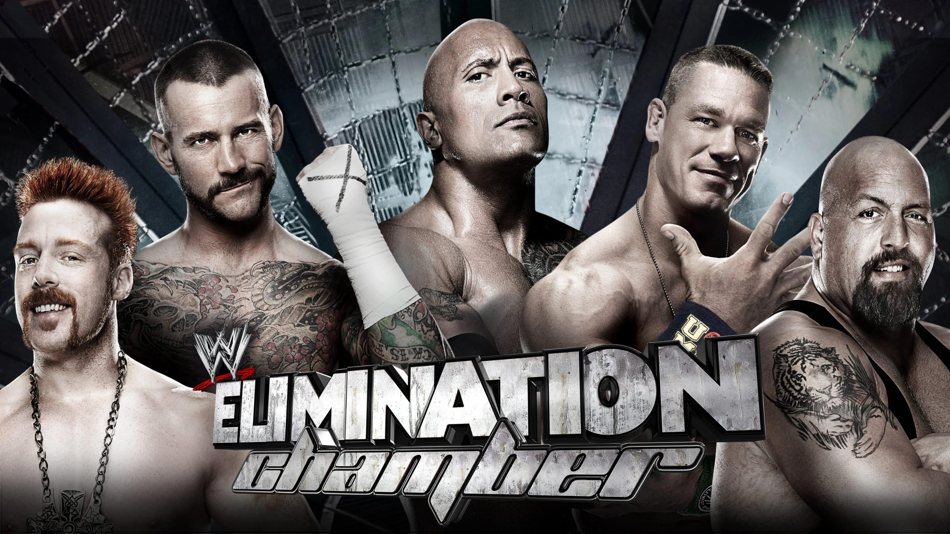 WWE Elimination Chamber 2013 backdrop