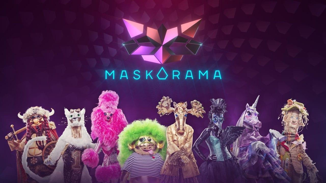 Maskorama backdrop