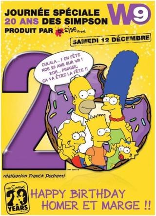 20 years of Simpsons poster