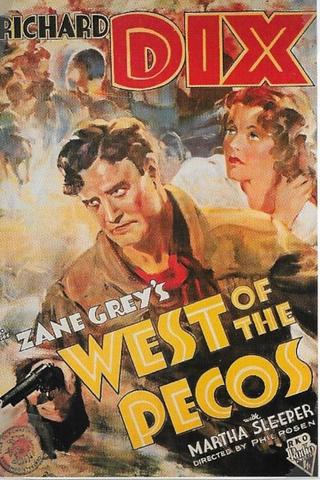 West of the Pecos poster