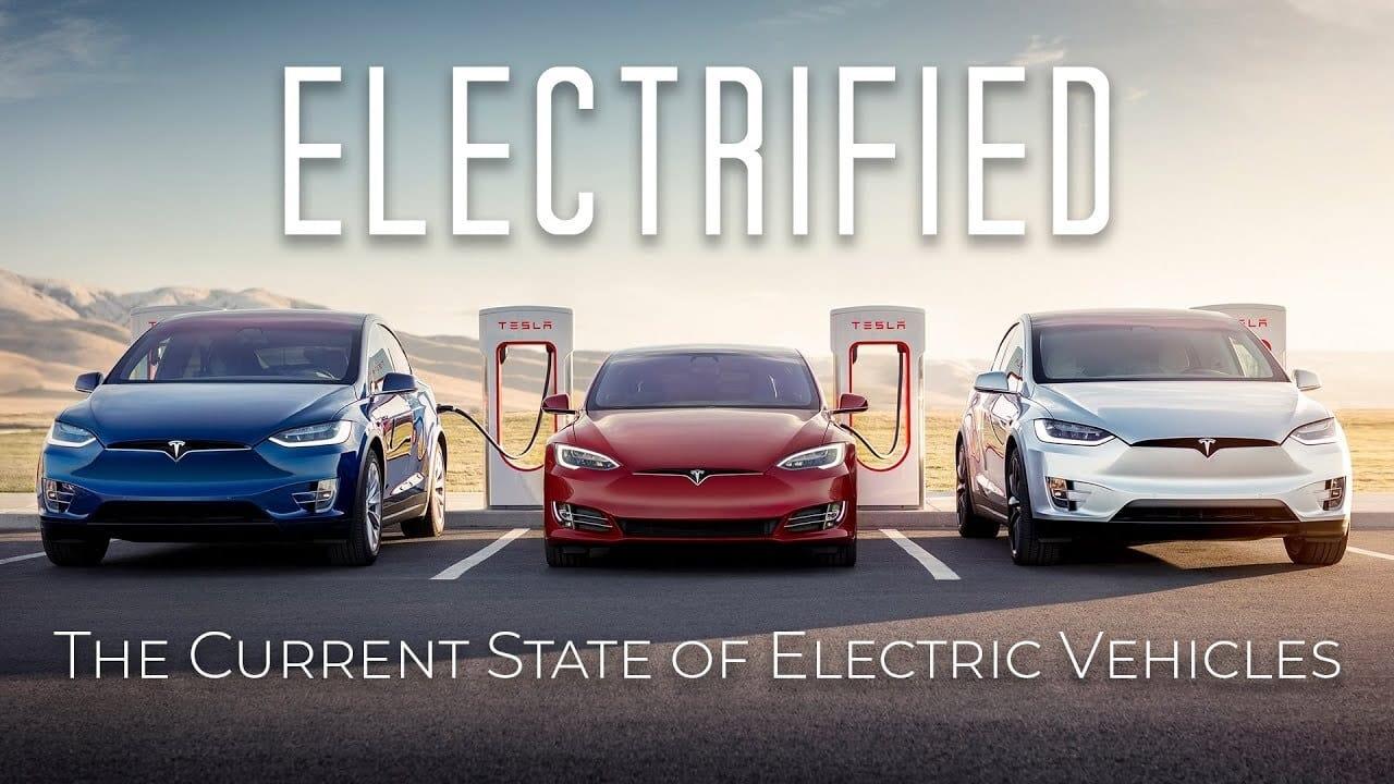 Electrified - The Current State of Electric Vehicles backdrop