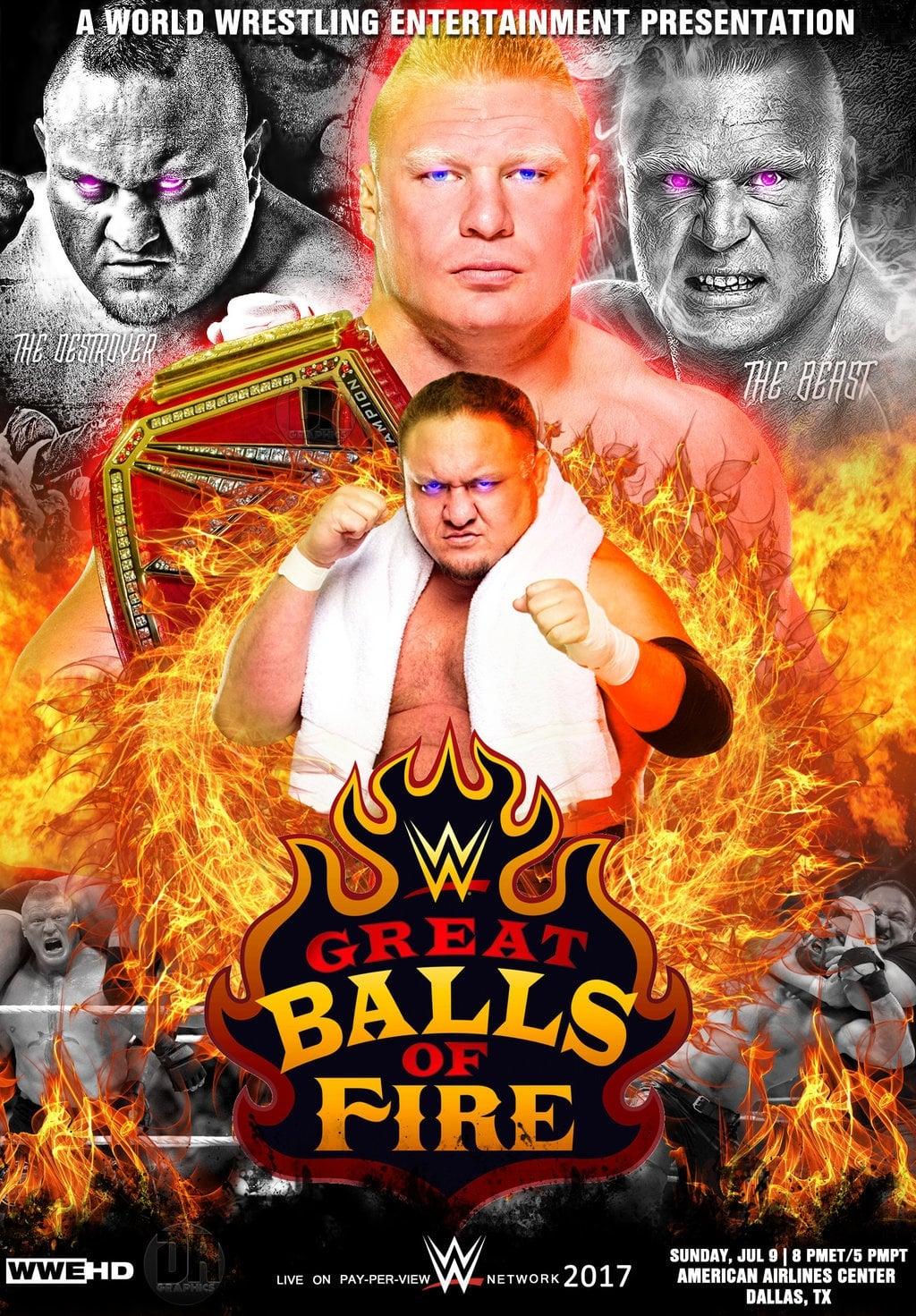 WWE Great Balls of Fire poster
