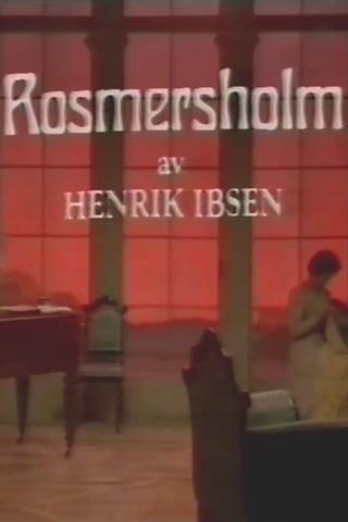 Rosmersholm poster