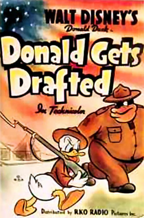 Donald Gets Drafted poster