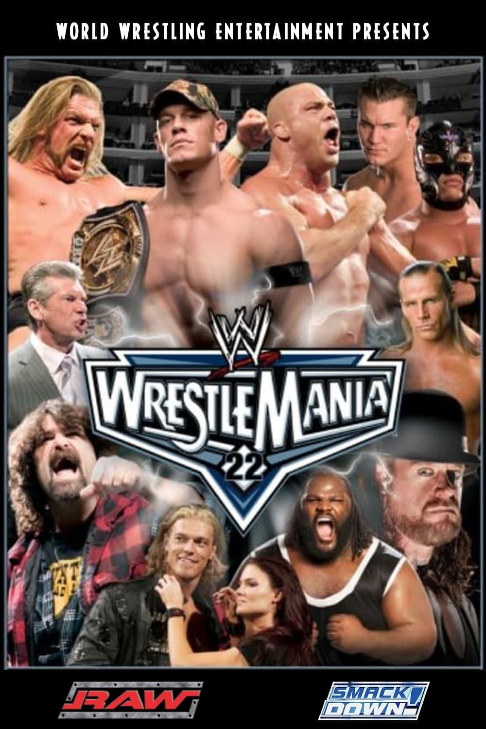 WWE WrestleMania 22 poster