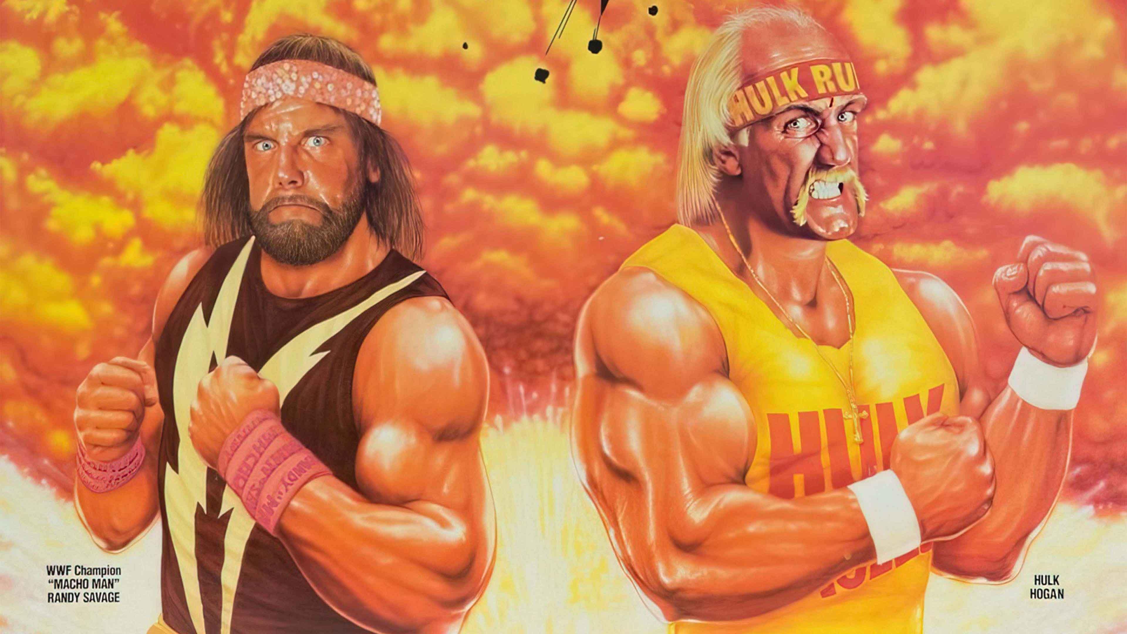 WWE WrestleMania V backdrop