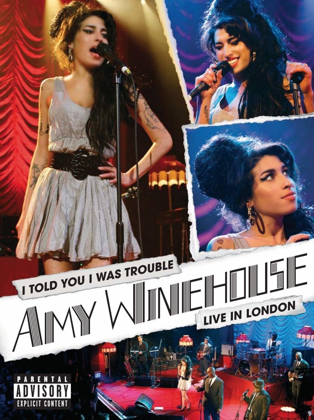 Amy Winehouse: I Told You I Was Trouble (Live in London) poster