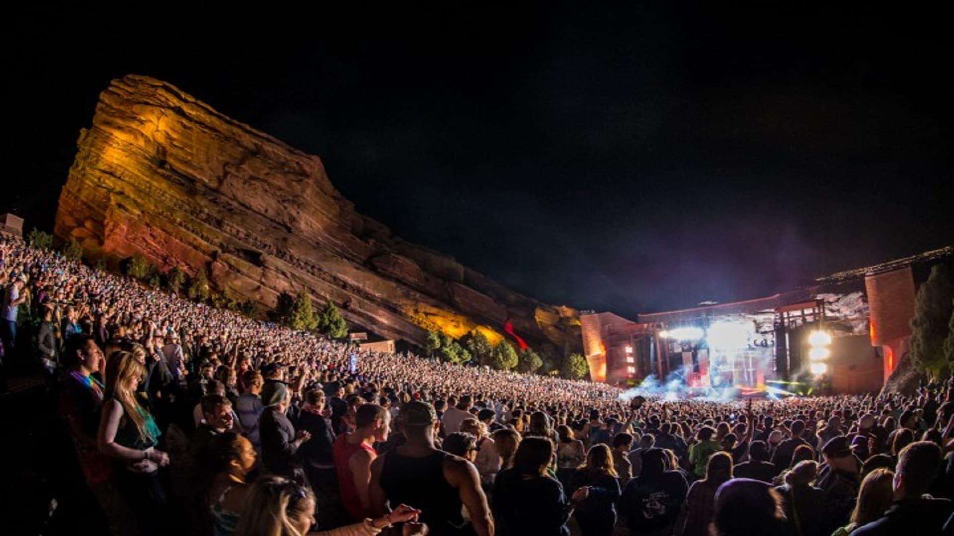 The Moody Blues - A Night at Red Rocks backdrop