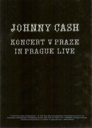 Johnny Cash: Live in Prague poster