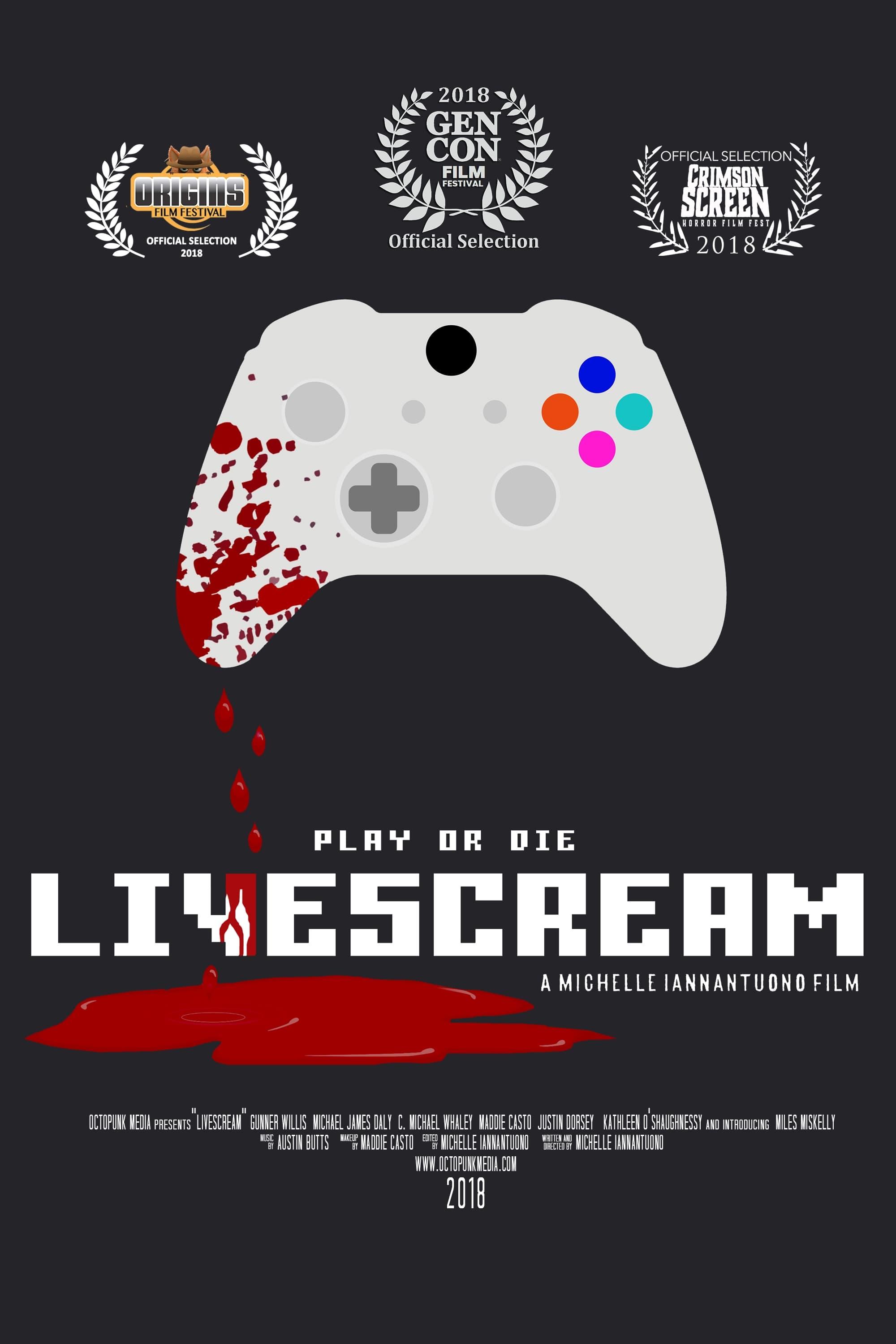 Livescream poster