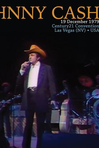 Johhny Cash - Live in Las Vegas 1979 poster
