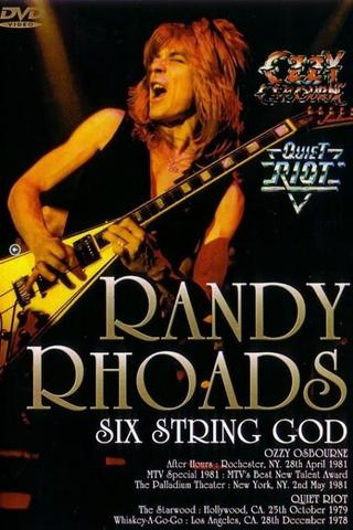 Randy Rhoads – Six String God poster