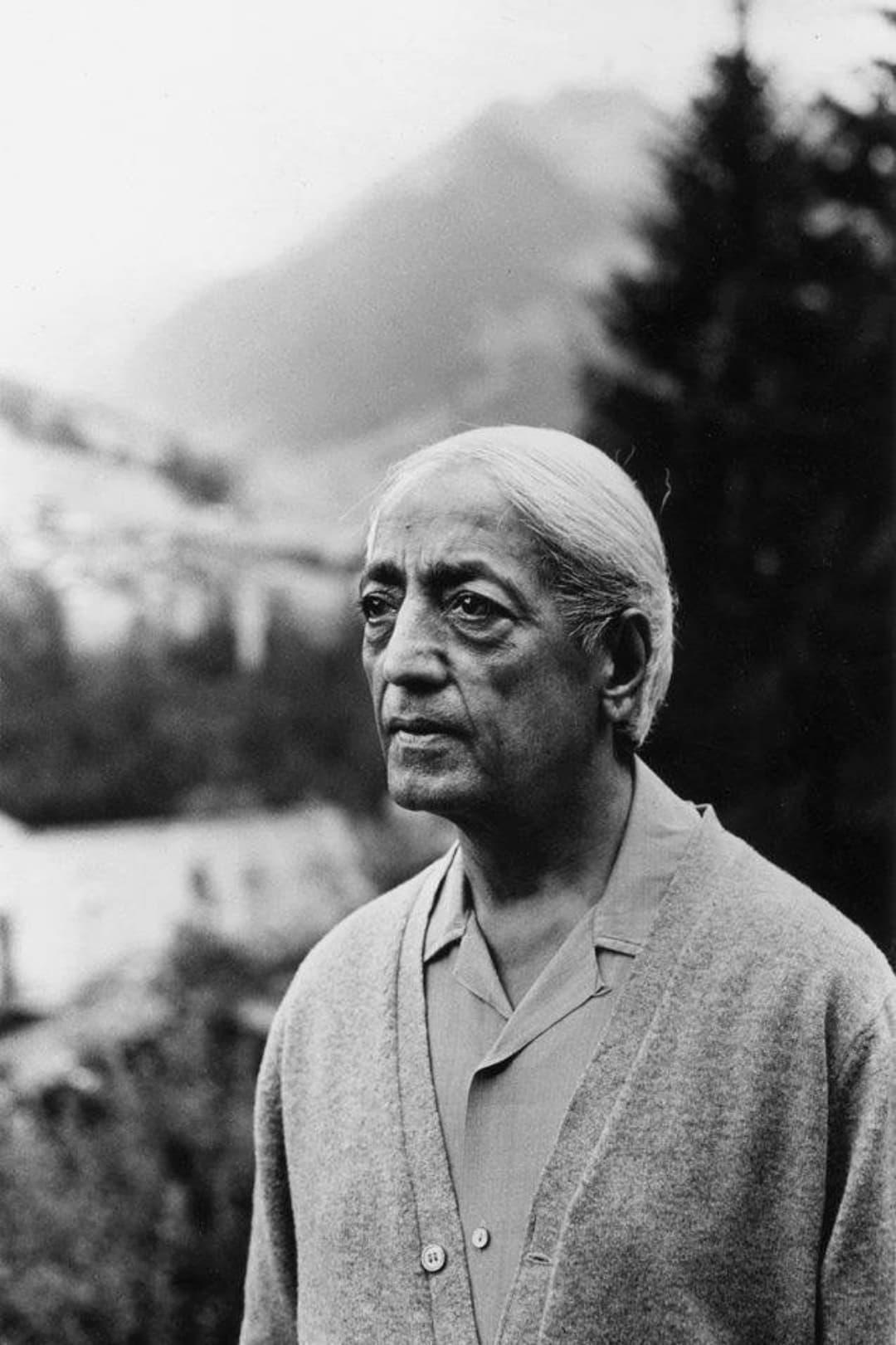 Jiddu Krishnamurti poster