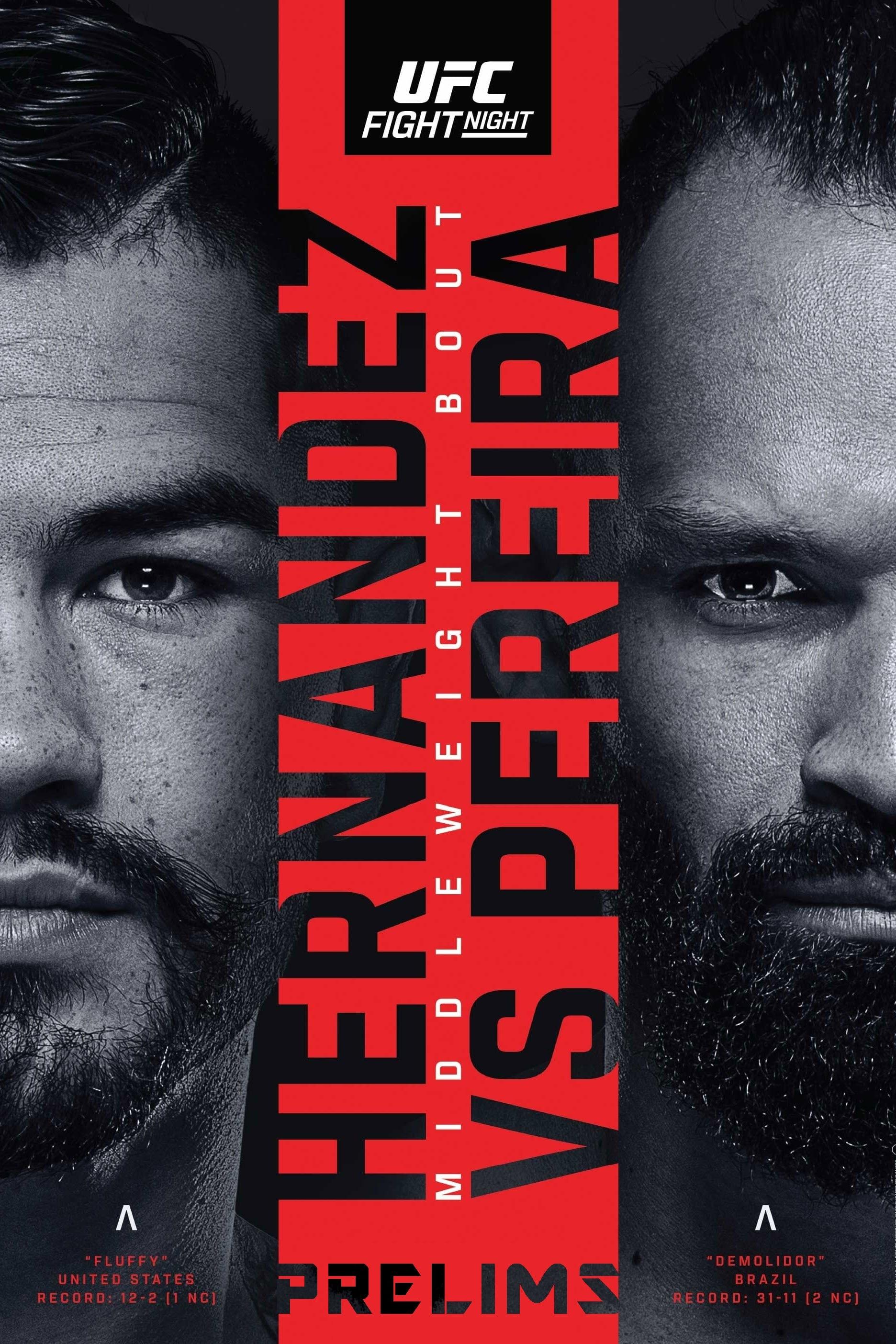 UFC Fight Night 245: Hernandez vs. Pereira poster