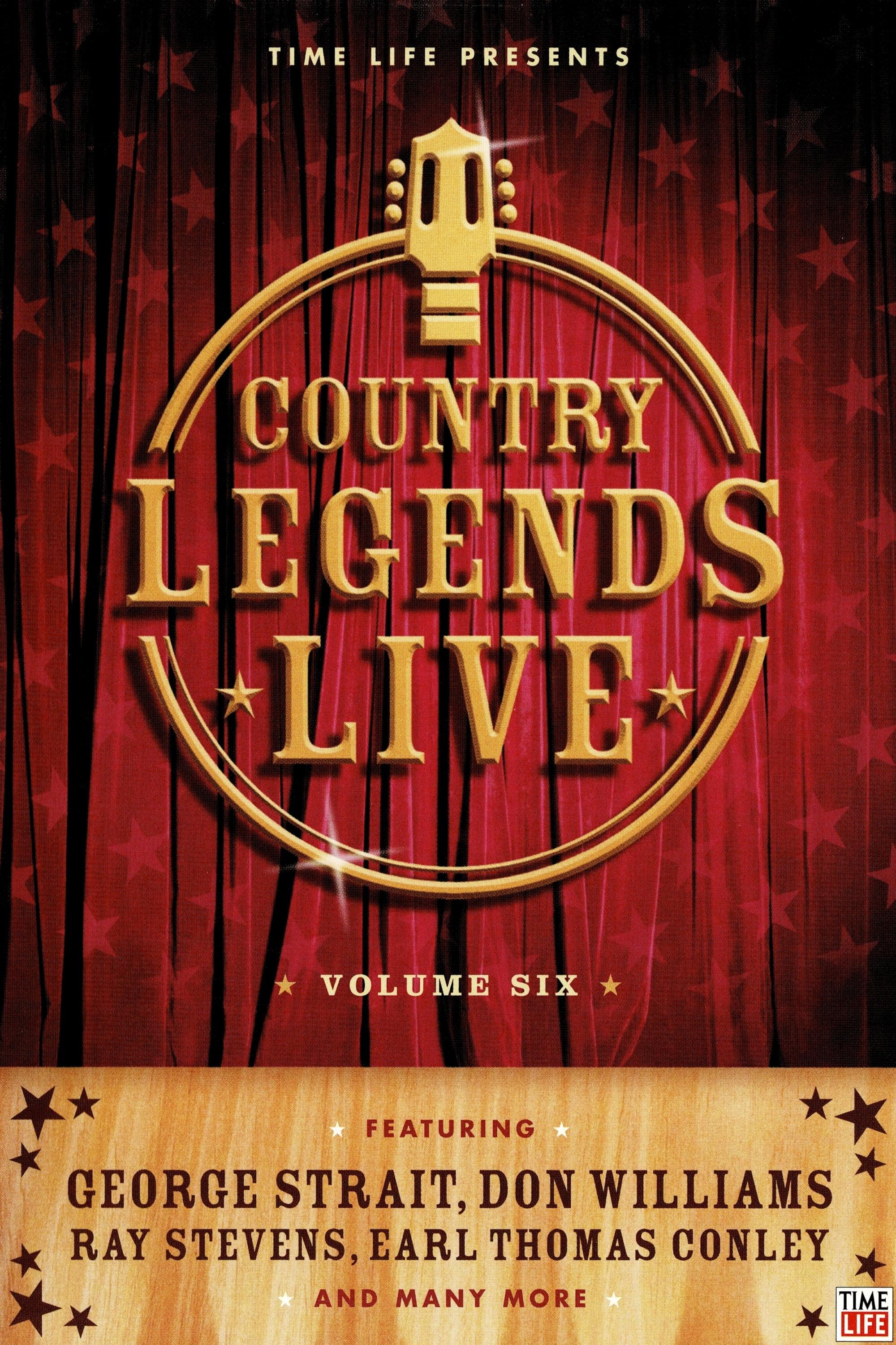 Time-Life: Country Legends Live, Vol. 6 poster