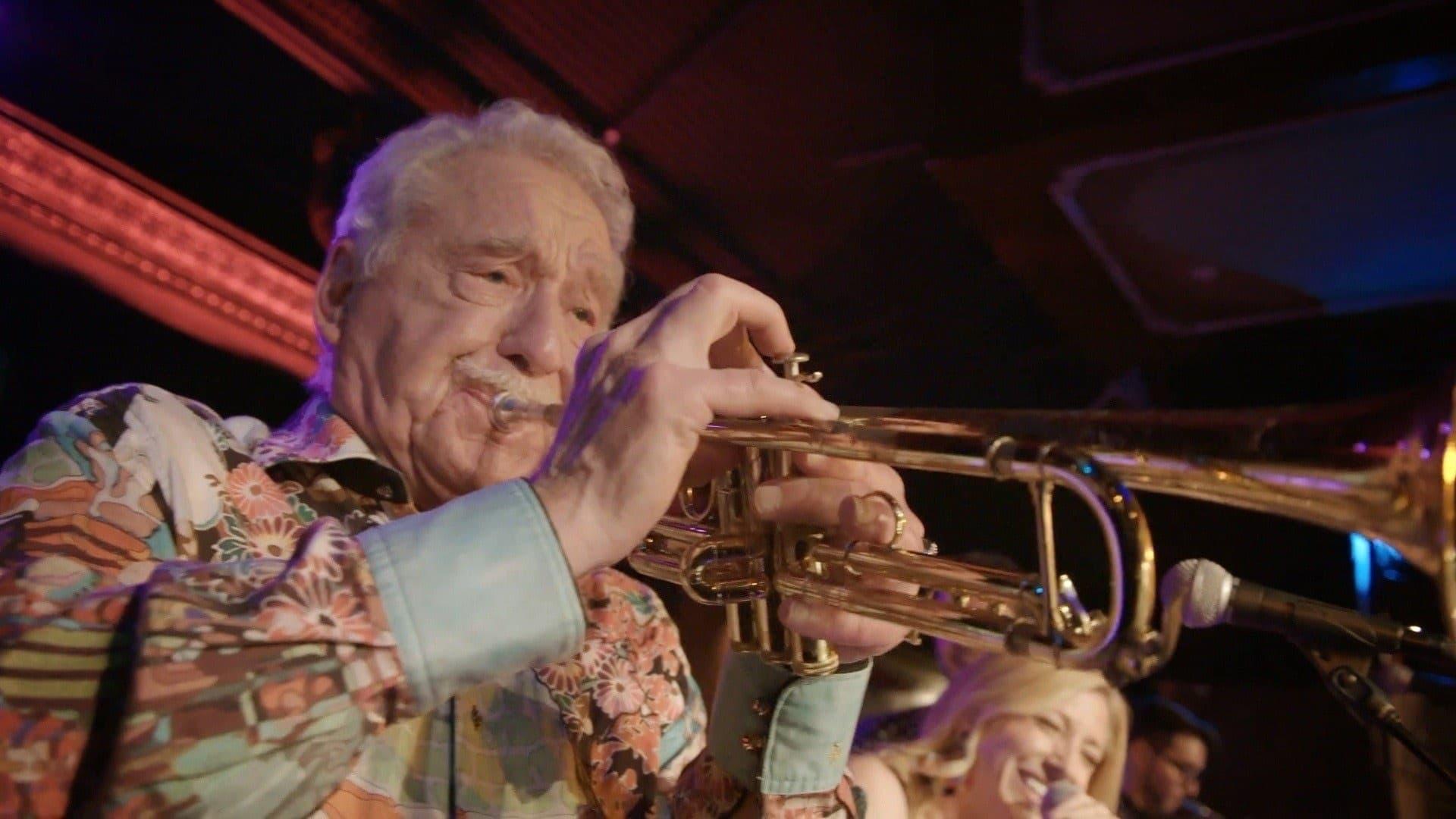 Never Too Late: The Doc Severinsen Story backdrop