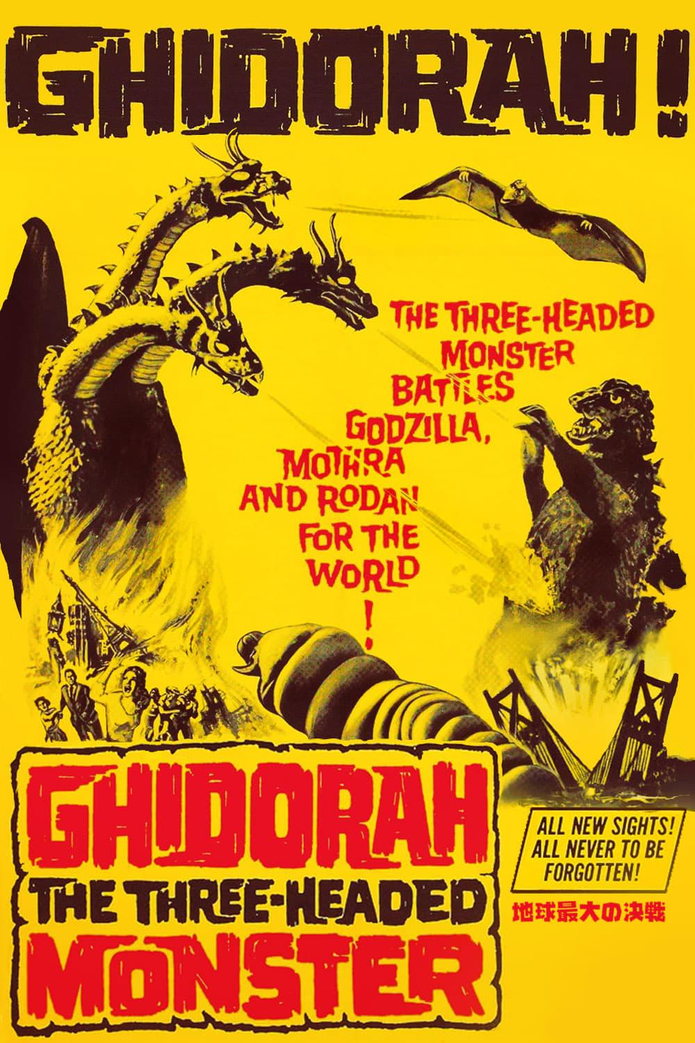 Ghidorah, the Three-Headed Monster poster