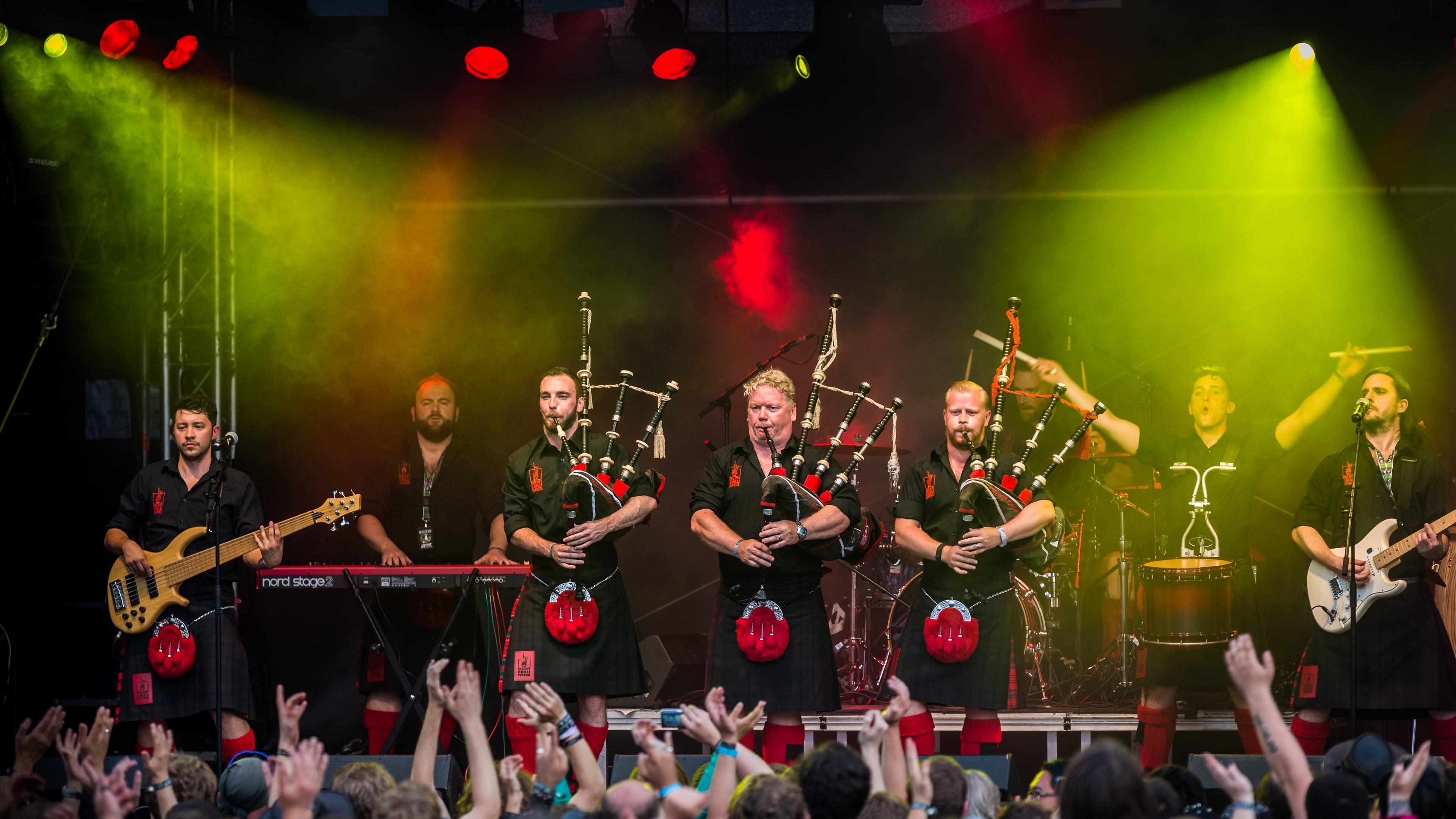 Red Hot Chilli Pipers - Blast Live backdrop