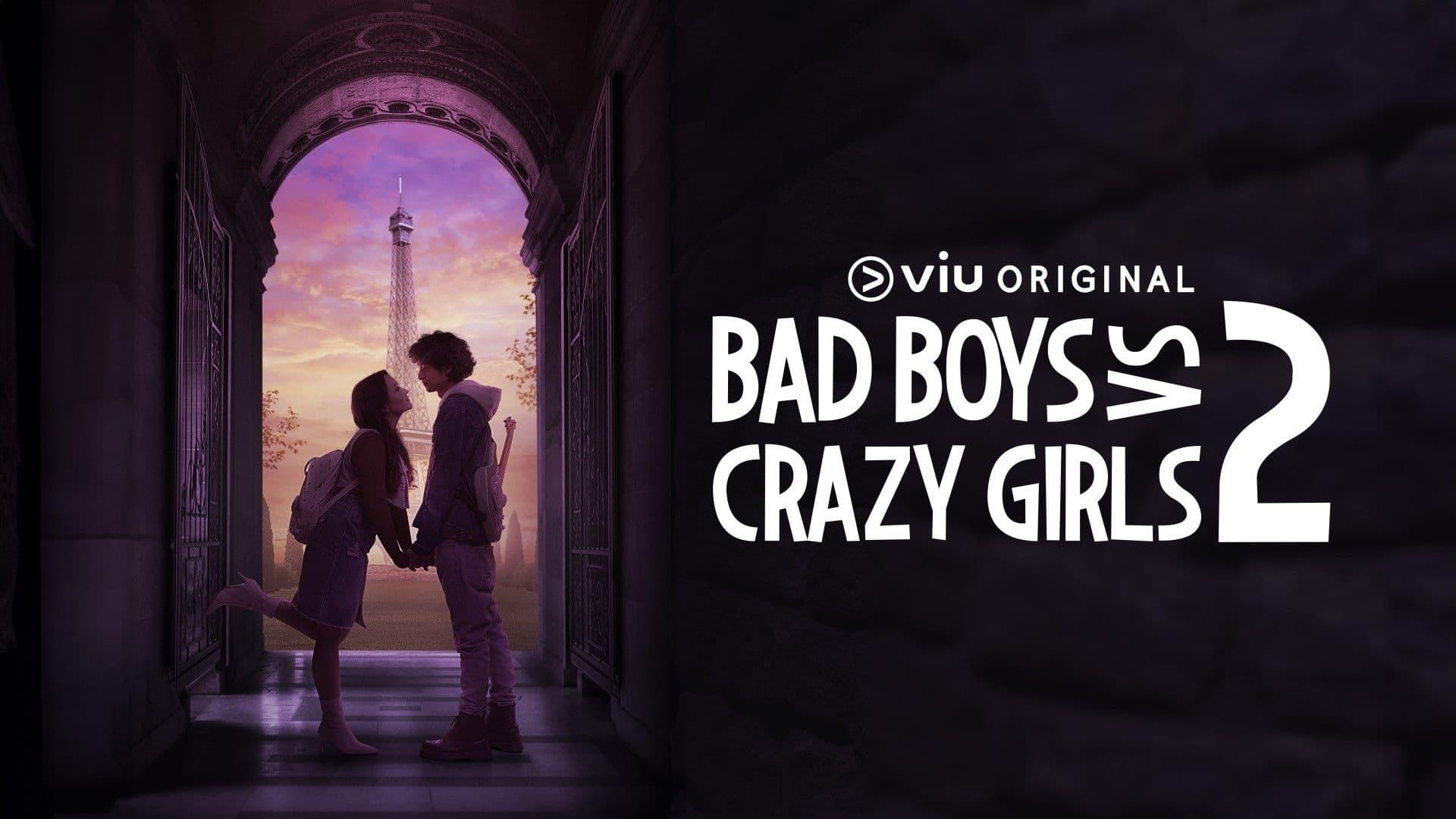 Bad Boys VS Crazy Girls backdrop