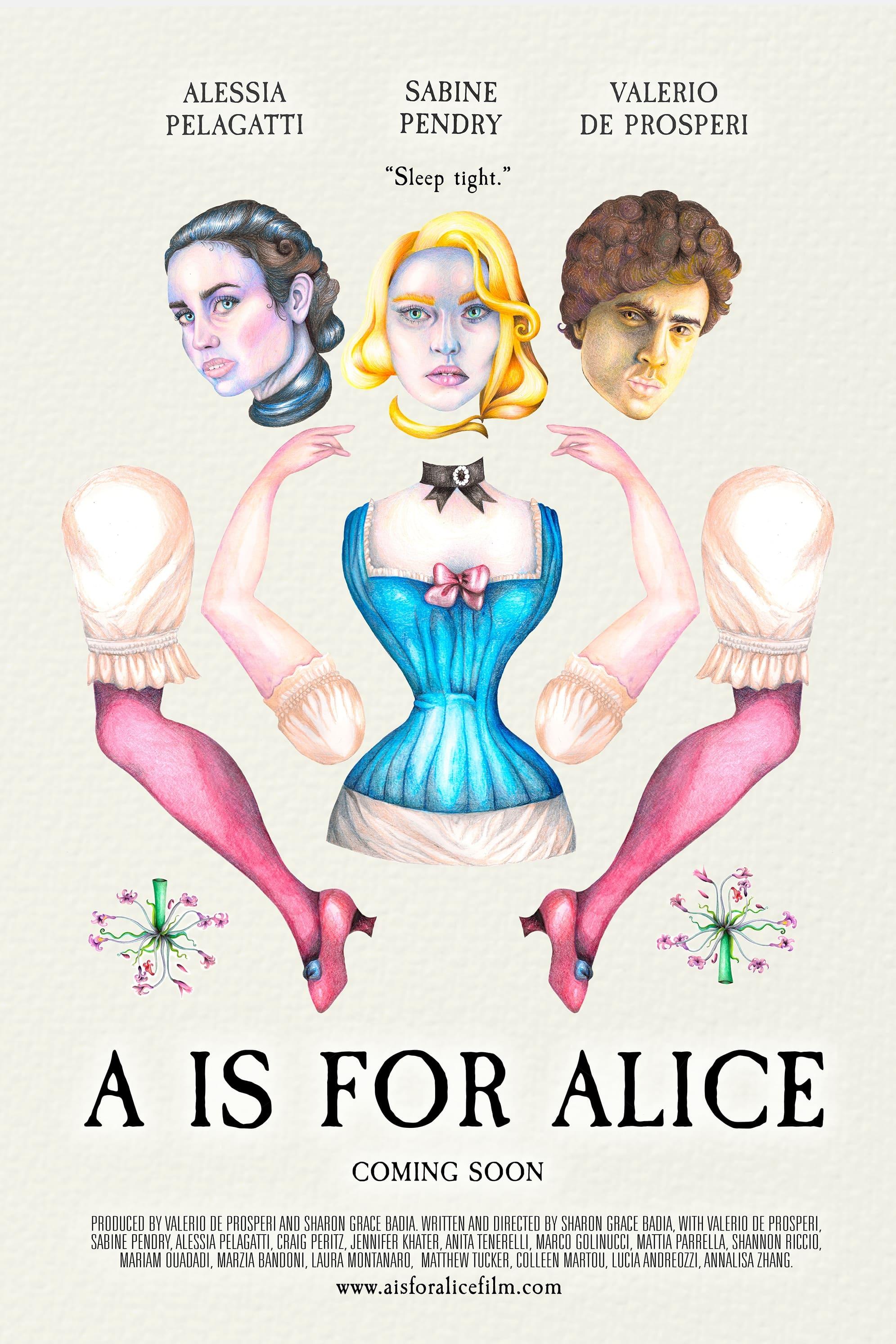 A is for Alice poster