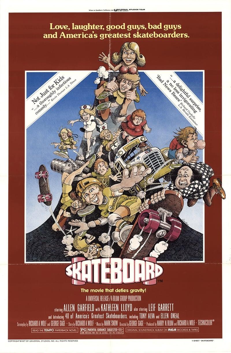 Skateboard poster