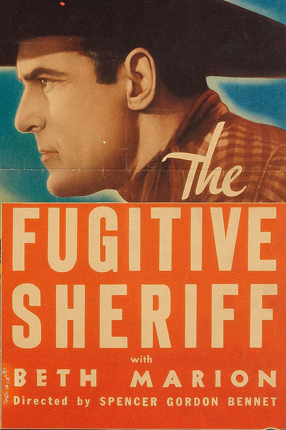 The Fugitive Sheriff poster