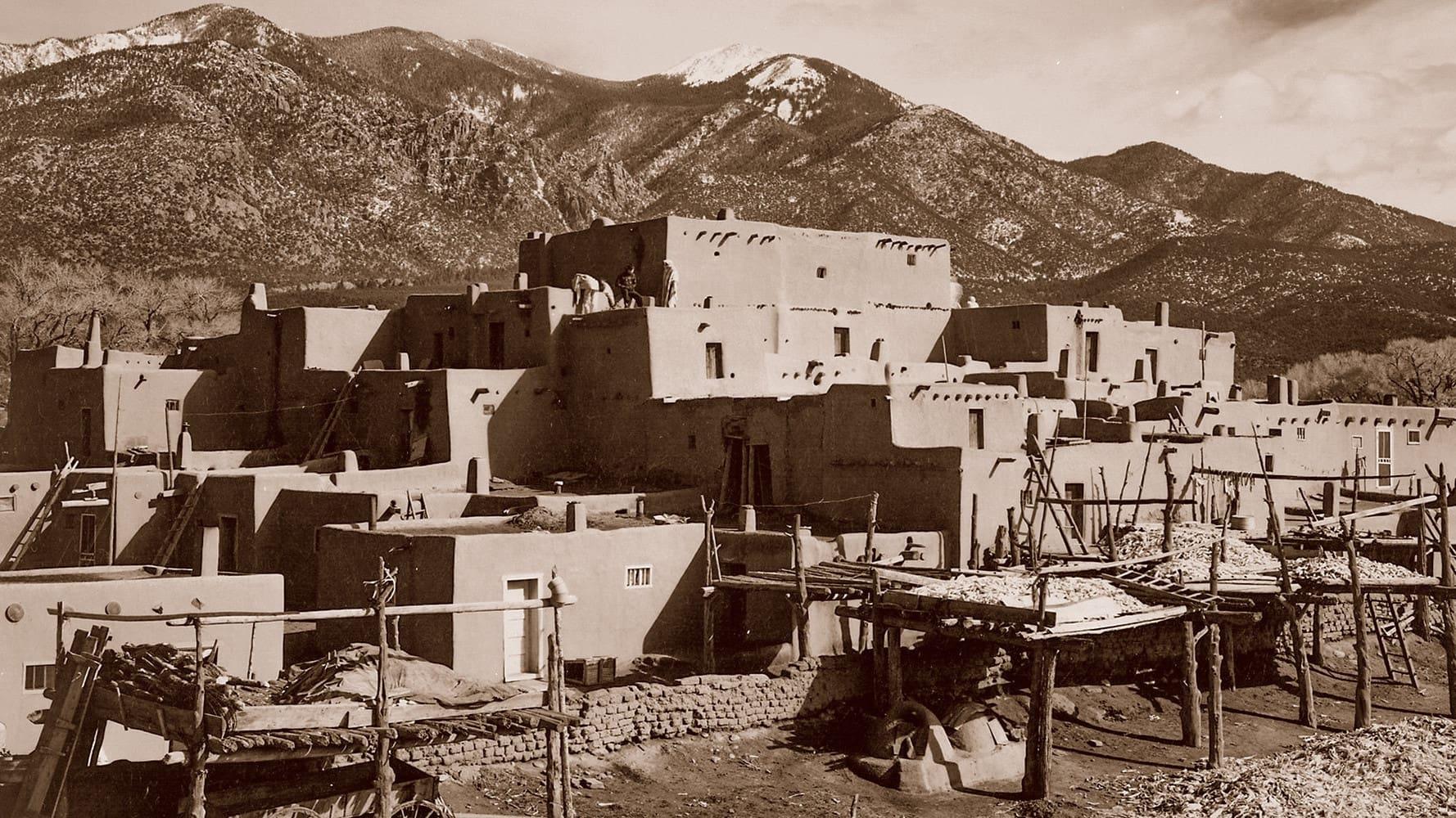 Awakening in Taos: The Mabel Dodge Luhan Story backdrop