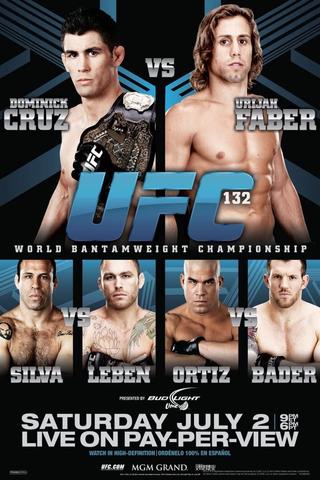 UFC 132: Cruz vs. Faber 2 poster
