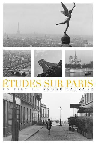 Études sur Paris poster