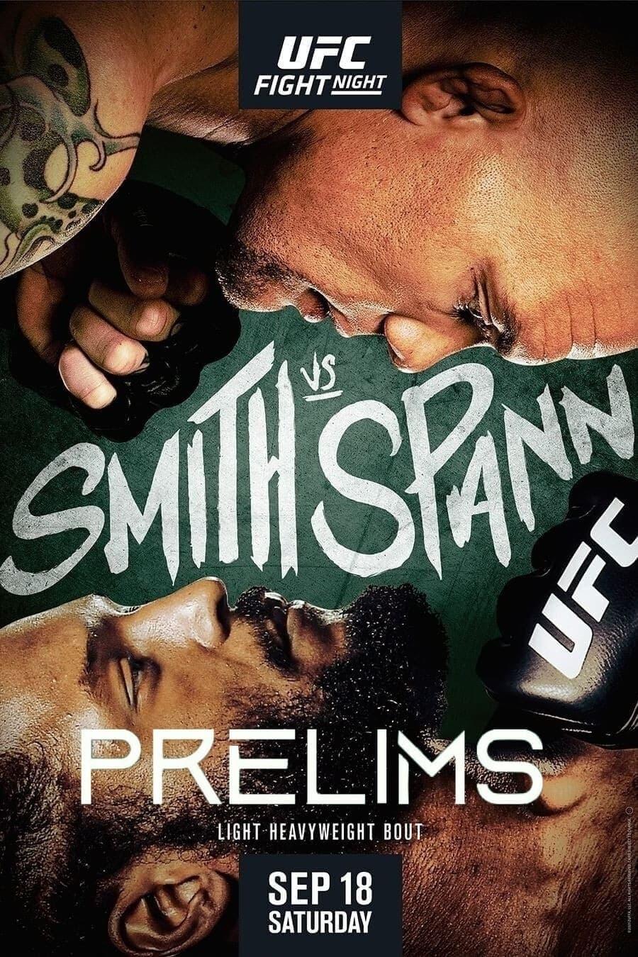 UFC Fight Night 192: Smith vs. Spann poster