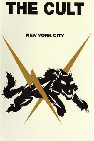 The Cult - New York City poster