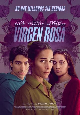 Virgen rosa poster