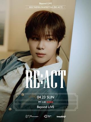 2023 TAEMIN FANMEETING "RE : ACT" poster