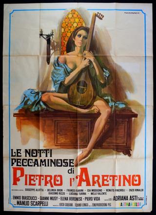 Le notti peccaminose di Pietro l'Aretino poster