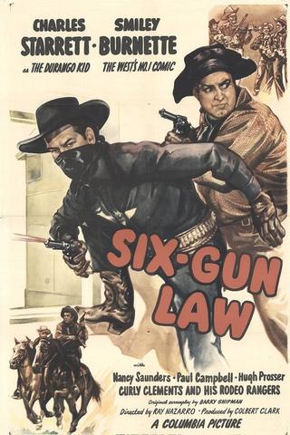 Six-Gun Law poster
