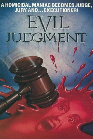 Evil Judgment poster