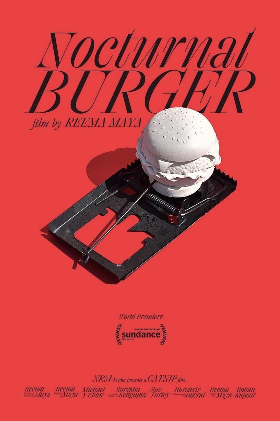 Nocturnal Burger poster