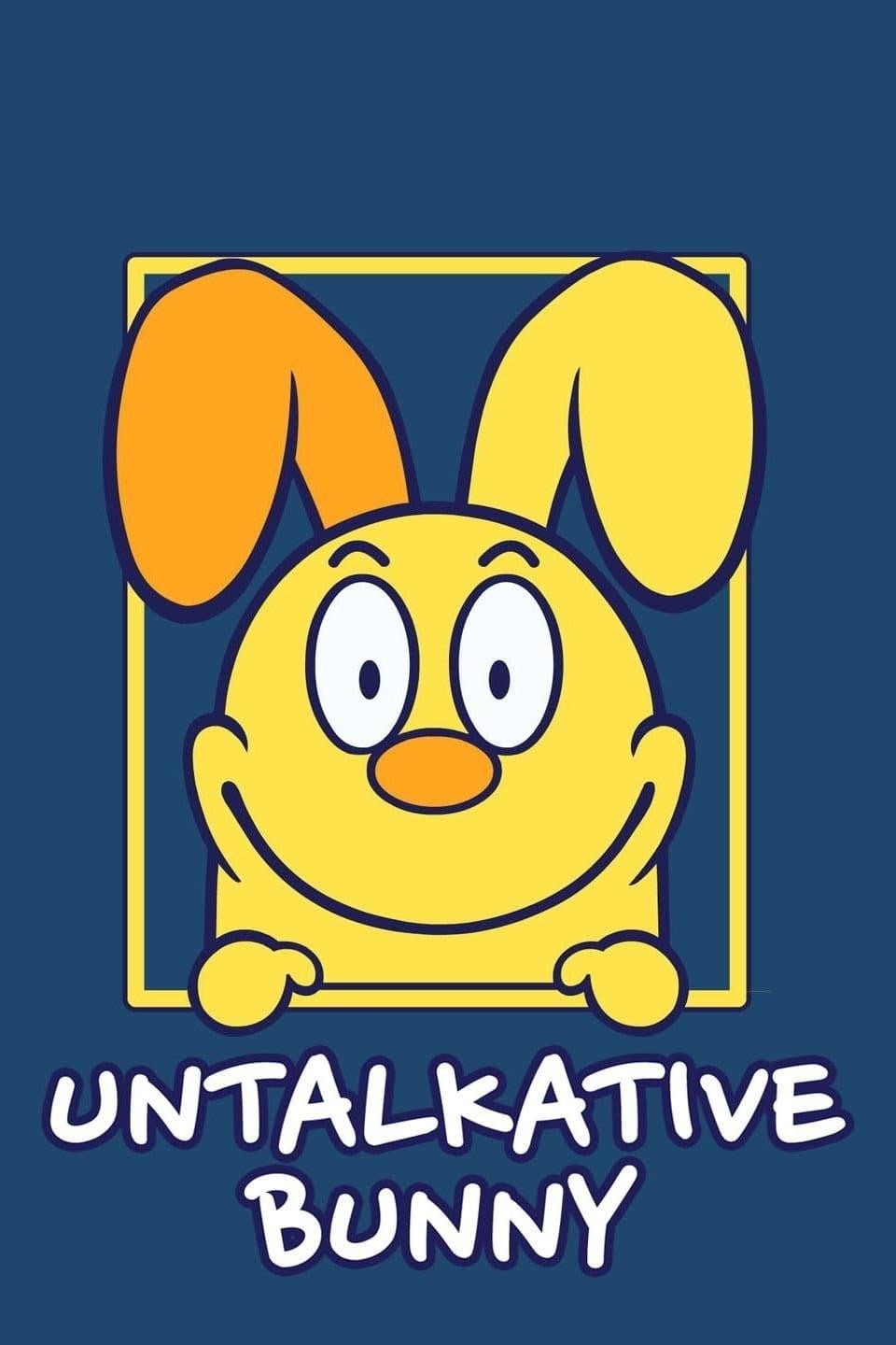 Untalkative Bunny poster