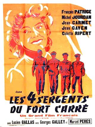 Les quatre sergents du Fort Carré poster