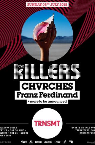 The Killers: Live at TRNSMT Festival poster