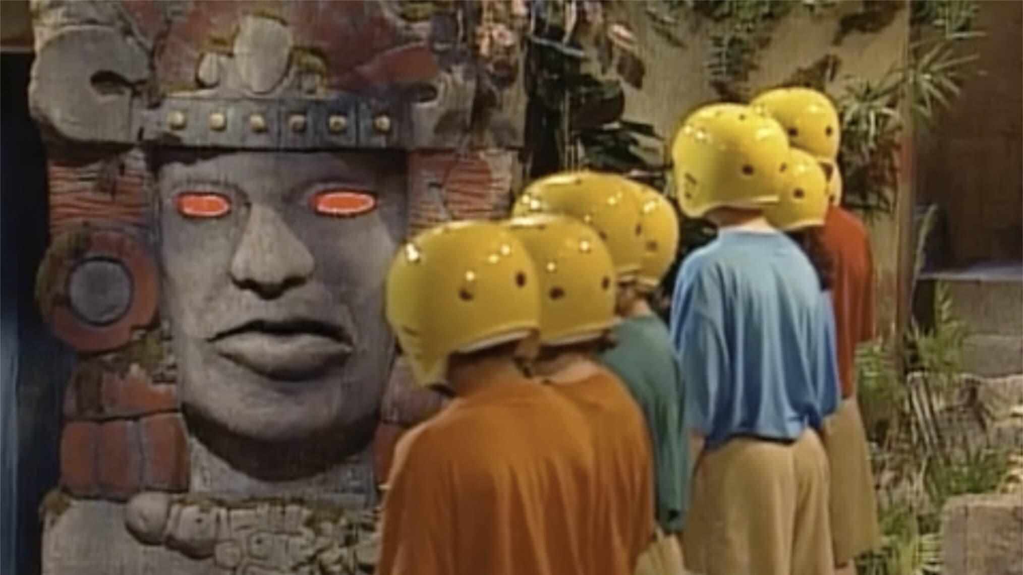 Legends of the Hidden Temple backdrop