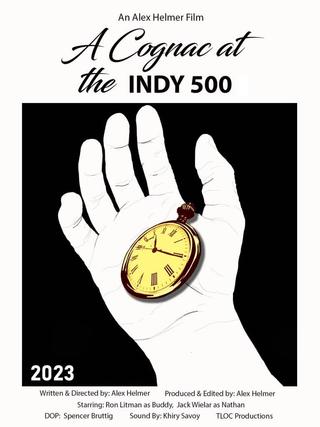 A Cognac at the Indy 500 poster