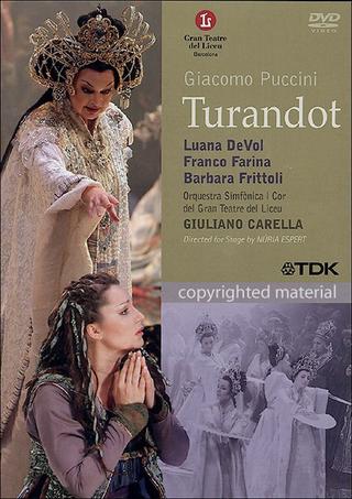 Giacomo Puccini: Turandot poster