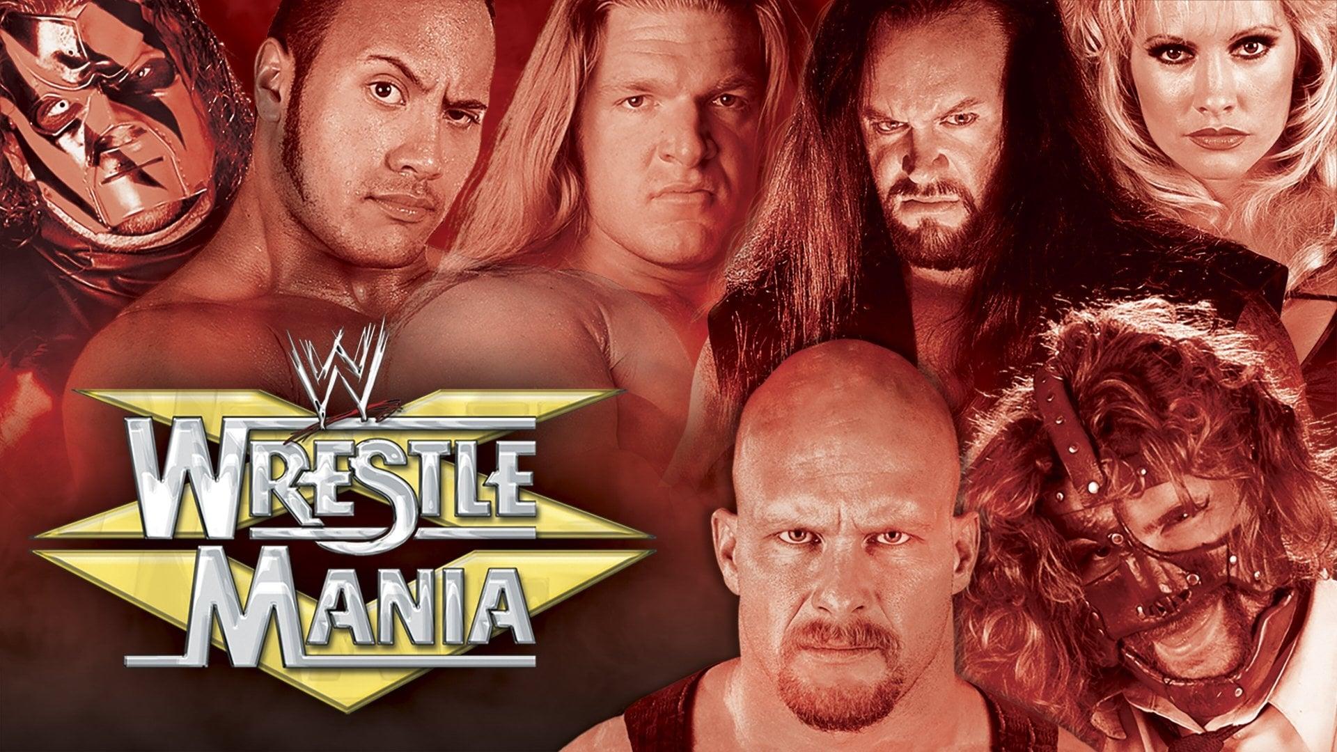 WWE WrestleMania XV backdrop