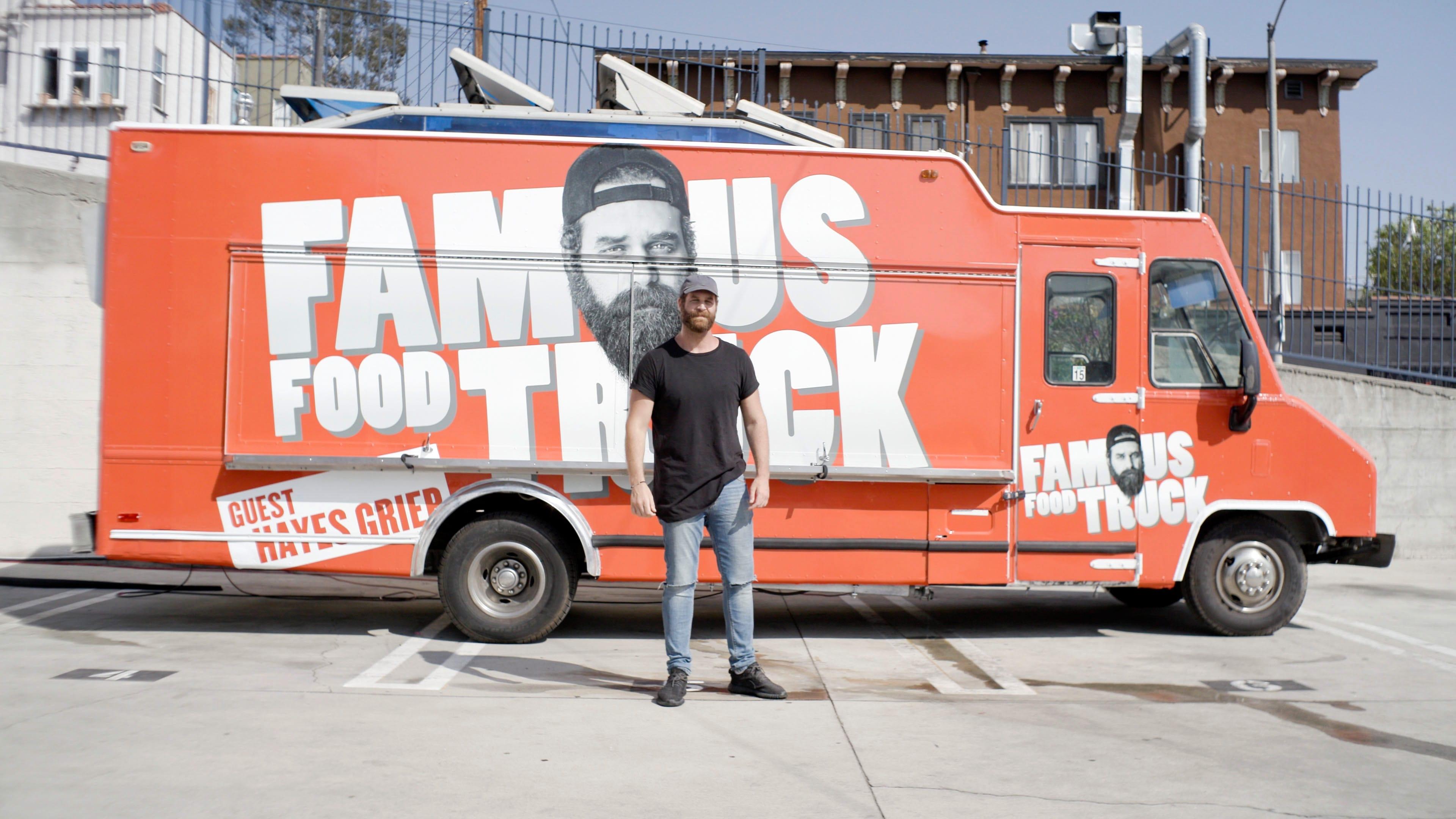 Famous Food Truck backdrop