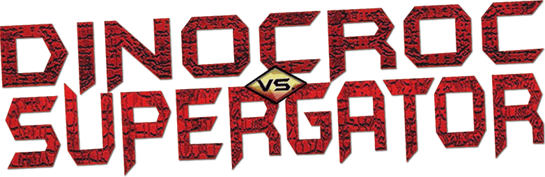 Dinocroc vs. Supergator logo
