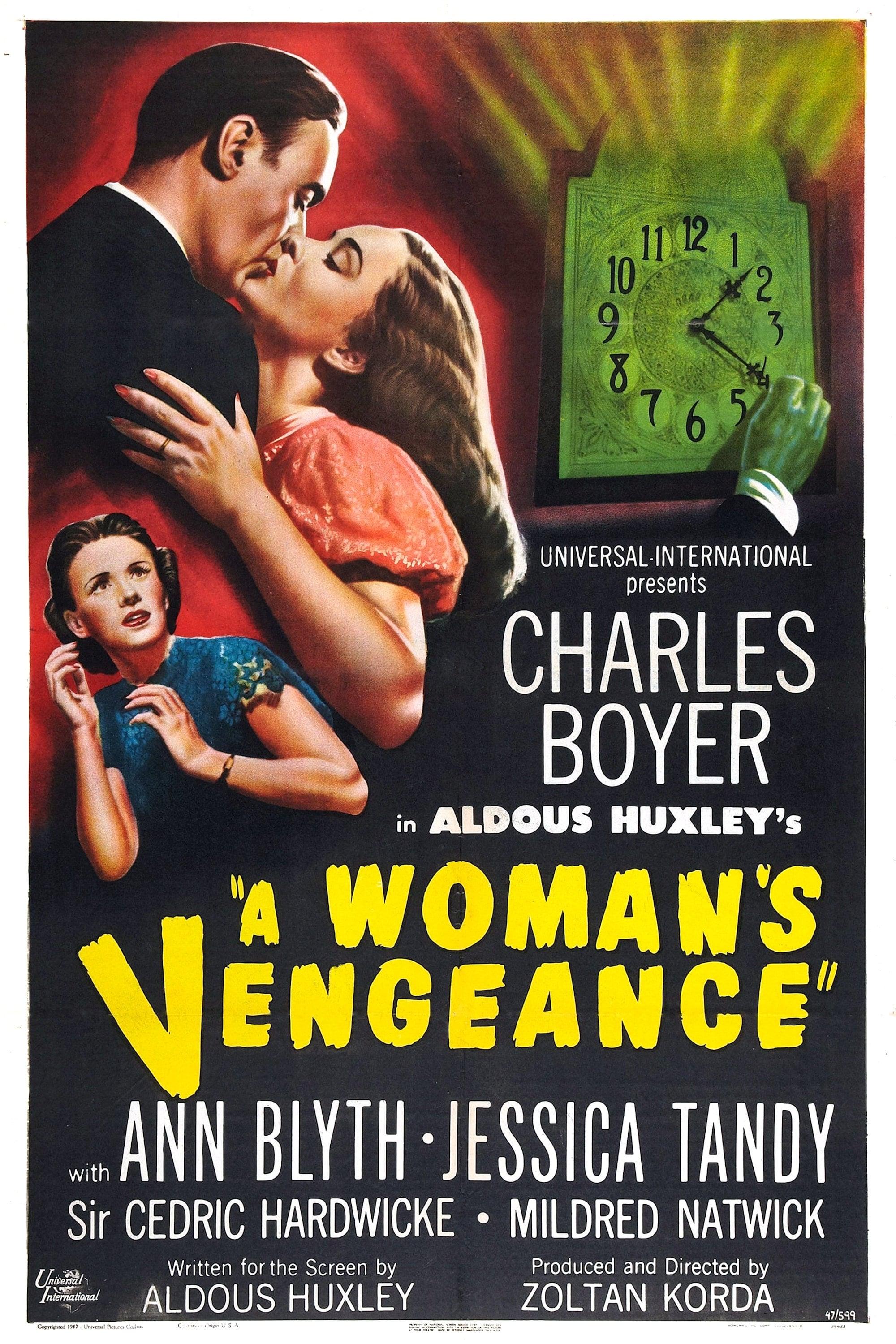 A Woman's Vengeance poster